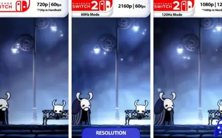 Hollow Knight: Switch 2 vs. Switch Graphics Showdown