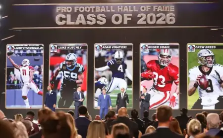 Pro Football Hall of Fame 2026 Inductees Announced at NFL Honors