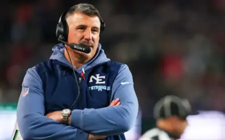 Mike Vrabel Wins 2025 AP NFL Coach of the Year Award