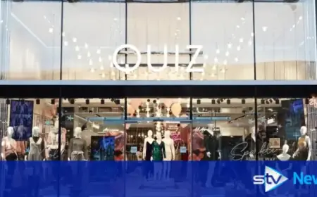 Quiz Fashion Collapse Leads to Over 100 Scottish Job Losses