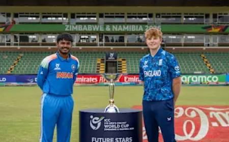India and England Pursue U19 World Cup Glory in Final Showdown
