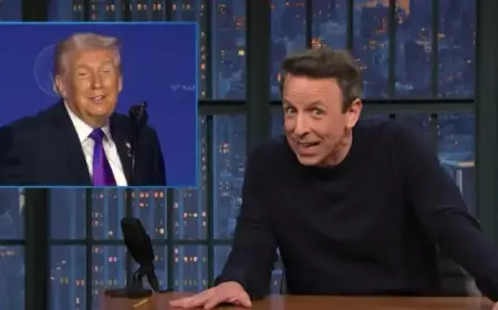 Trump Stands Out at Prayer Breakfast in Late Night Coverage