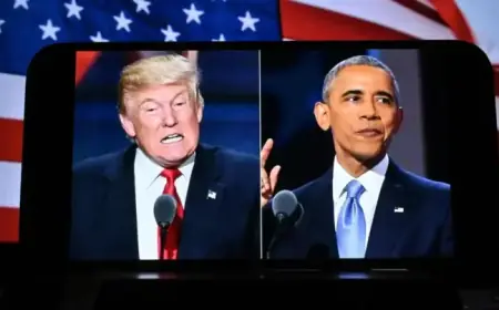 Trump Shares Election Conspiracy Video, Depicts Obamas as Monkeys