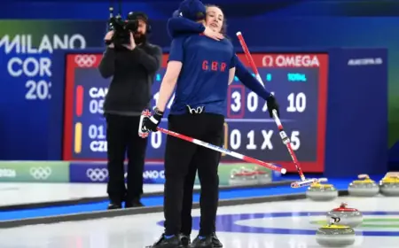 Team GB Triumphs Over Power Cuts to Launch Curling Campaign