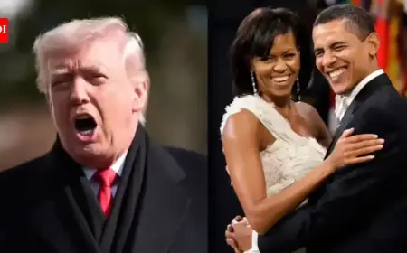 Trump Faces Backlash for AI Video of Obamas Depicted as Monkeys