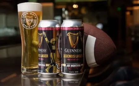 Guinness Teams Up with Joe Montana to Launch New Lager and Charity Effort