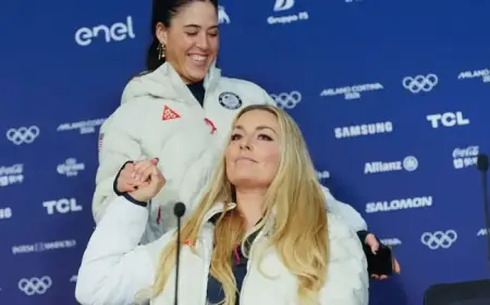 Lindsey Vonn’s Resilient Return to Olympics After ACL Tear Inspires Teammates