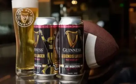 Guinness, Joe Montana Unite for New Lager and Charity Campaign