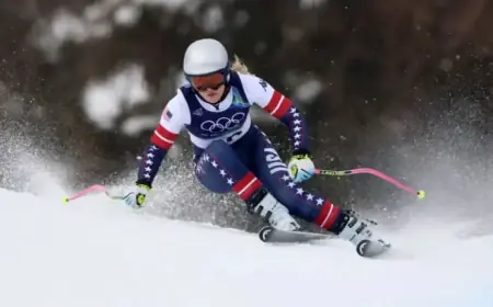 Lindsey Vonn Flawlessly Completes Downhill Training Before Sunday’s Medal Event