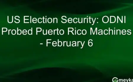 ODNI Probes Security of Puerto Rico’s Election Machines