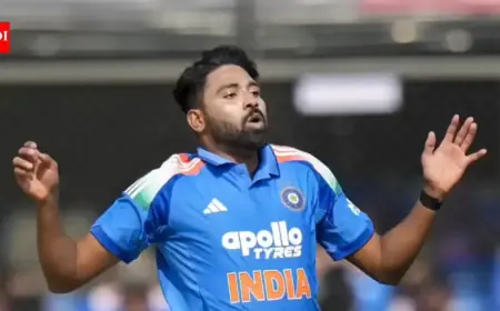 Mohammed Siraj Joins India T20I Squad; Harshit Rana Likely Out of World C