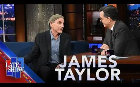 James Taylor Reveals Top Songs, Hints at Broadway Plans for “Fire and Rain”