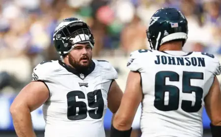 Eagles’ Lane Johnson, Landon Dickerson Might Retire This Offseason