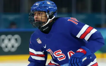 Laila Edwards, Supported by Kelce Brothers, Makes History in Milan