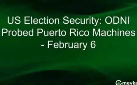 ODNI Investigates Security of Puerto Rico Election Machines