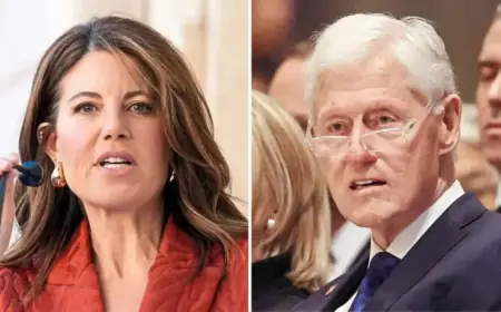 Monica Lewinsky Reflects on Struggles Following Clinton Affair