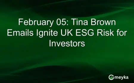 Tina Brown Emails Spark ESG Concerns for UK Investors