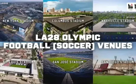 LA28 Reveals Olympic Soccer Venues, Predominantly Outside California