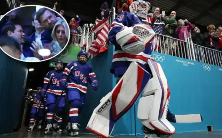 JD Vance, Marco Rubio Witness Team USA Women Dominate Czechia in Olympic Debut