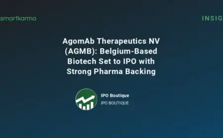 Belgium’s AgomAb Therapeutics NV (AGMB) Prepares for IPO with Strong Pharma Support