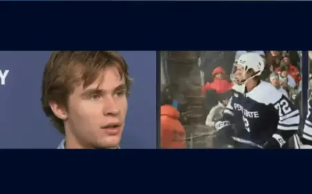 Felony Charge Against Penn State Hockey Star Gavin McKenna to Be Dropped