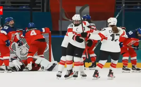 Alina Muller and Lara Stalder Propel Switzerland Past Czechia in Shootout Thriller