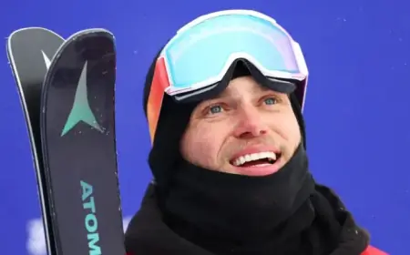 Gus Kenworthy Protests ICE with Snow Message at Winter Olympics