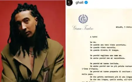 Ghali Criticizes Olympic Opening Ceremony as Grand Theater Performance