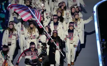 Designer Brands Shine: Armani and Ralph Lauren Outfit Winter Olympics Teams