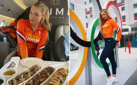 Dutch Speed-Skating Star Jutta Leerdam Criticized for Private Jet to Olympics