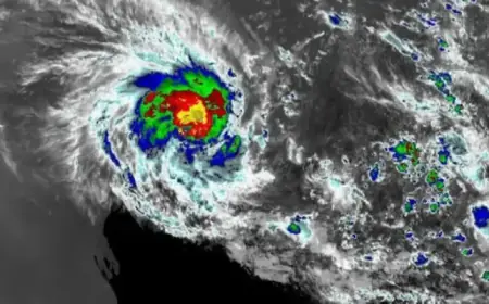 Tropical Cyclone Mitchell Strengthens to Category 3 Before Landfall