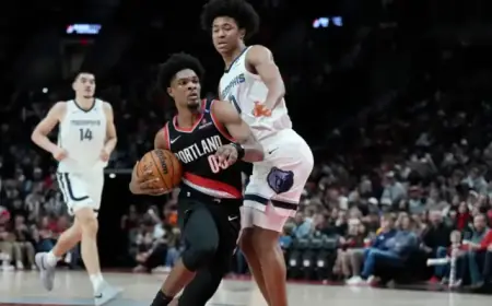 Trail Blazers Face Revitalized Grizzlies