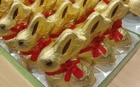 Man Imprisoned for Stealing 29 Lindt Chocolate Bunnies