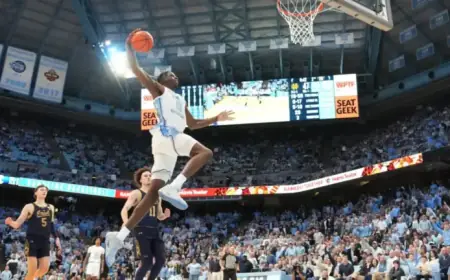 UNC’s Caleb Wilson Channels Michael Jordan in Remarkable Freshman Season