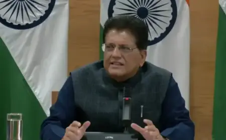 Piyush Goyal: Zero-Duty US Access Secured Without Impacting Farmers
