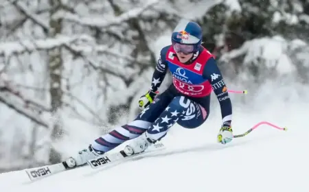 Lindsey Vonn Triumphantly Completes Downhill Run After ACL Tear Recovery