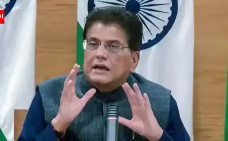 Piyush Goyal Celebrates India-US Trade Deal, Ensures Farmer Protection