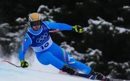 Live Update: Swiss Von Allmen Leads 2026 Olympic Downhill, Franzoni Second