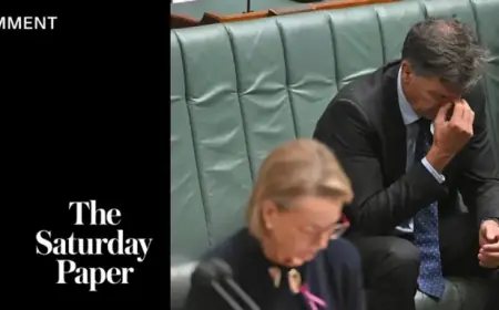 Economic Stress and Coalition Storm Plague Canberra