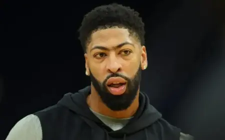 Anthony Davis to Miss Remainder of Wizards’ Season
