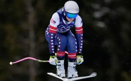 Vonn Completes Training, Primed for Olympic Downhill Race