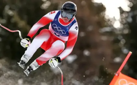 Switzerland Secures First Gold in Men’s Downhill at Milan Cortina Olympics