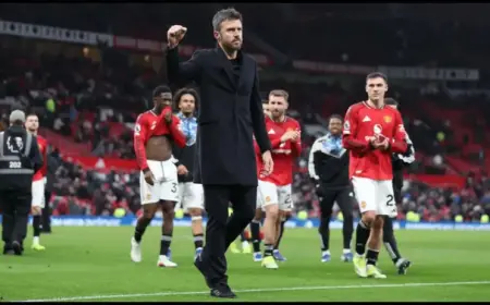 Revitalized Man Utd Star Thanks Carrick for Renewed Confidence