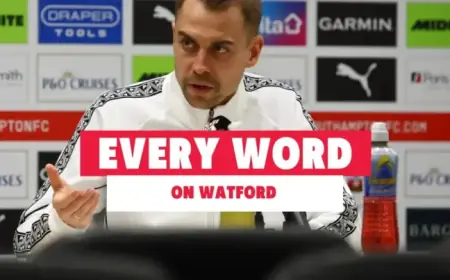 Eckert Discusses Armstrong Sale, Injury Update, and Watford Management Changes