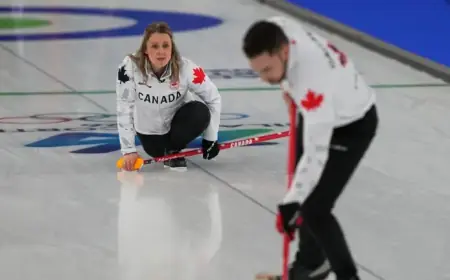 Canada’s Olympic Mixed Doubles Curling Record Hits 3-2 After Great Britain Defeat