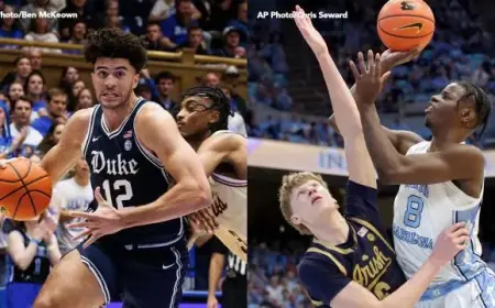 Duke-UNC Rivalry Heats Up as Freshmen Stars Boozer and Wilson Emerge