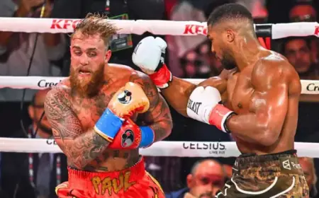 Jake Paul’s Fighting Future Unveiled After Double Broken Jaw Against Joshua