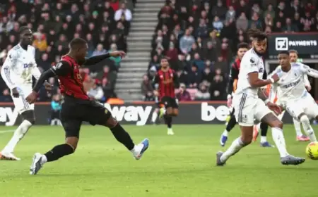 Rayan Nets Debut Goal for Bournemouth in Draw Against Villa
