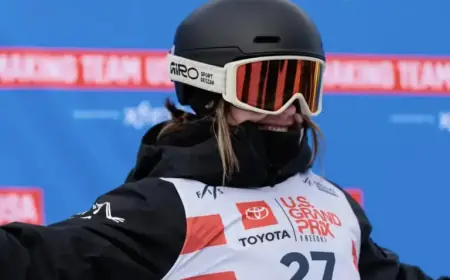 Olympics: Elena Gaskell Shines in Freeski Slopestyle Competition