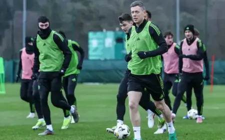 Celtic Faces Dundee in Training Gallery Highlights